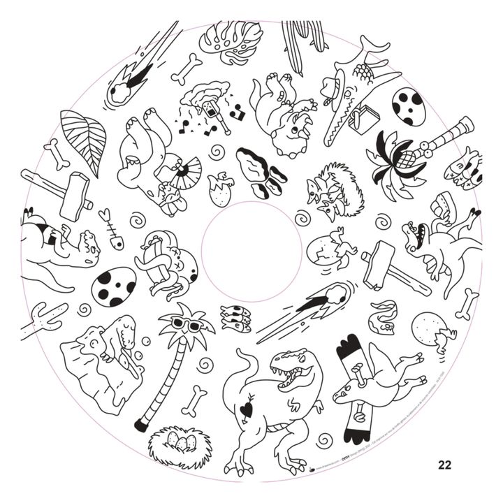 20-sheet Drawin'kids x OMY refill | White- Product image n°1