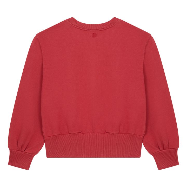 Sweatshirt Women Boxy Molton Bio | Kirschrot- Produktbild Nr. 1