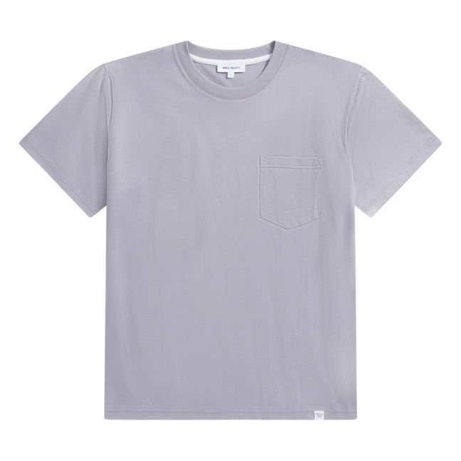 T-shirt Johannes Pocket Coton Bio | Grey