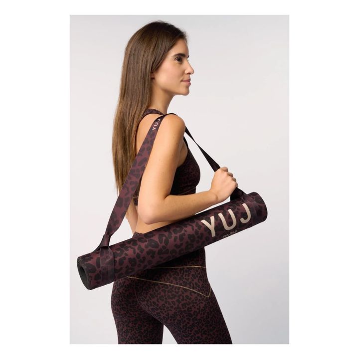 Yoga mat Leobrown Good Karma Brown