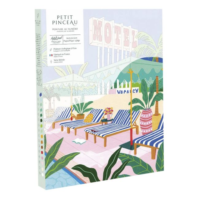 Kit de peinture au numéro - The Motel Pool