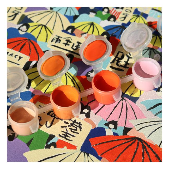Kit de peinture au numéro - Umbrella Revolution 