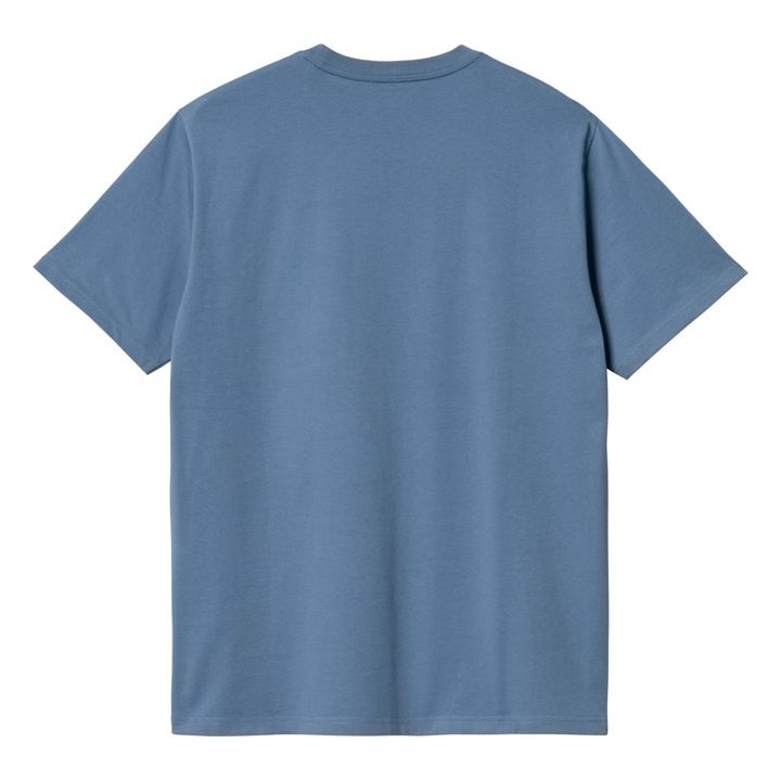T-shirt Pocket | Bleu gris- Image produit n°1