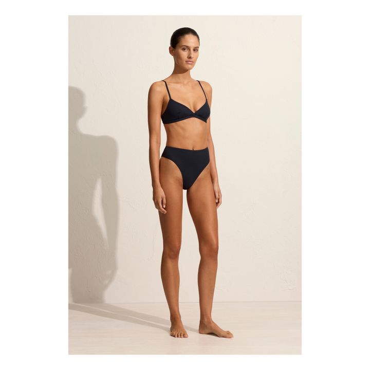 Slip bikini, modello: Nineties Brief, a vita alta | Blu marino- Immagine del prodotto n°3