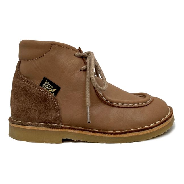 Boots Lacets Boomer | Camel