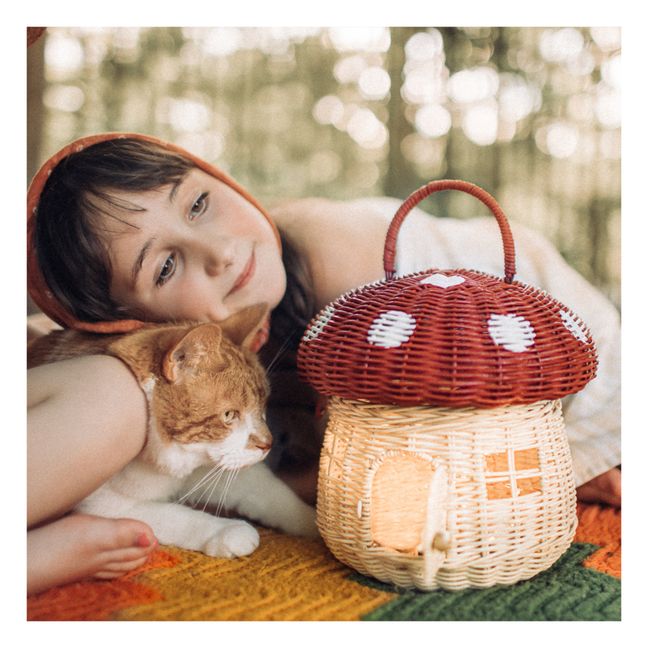 Charming Child-size French Picnic Basket