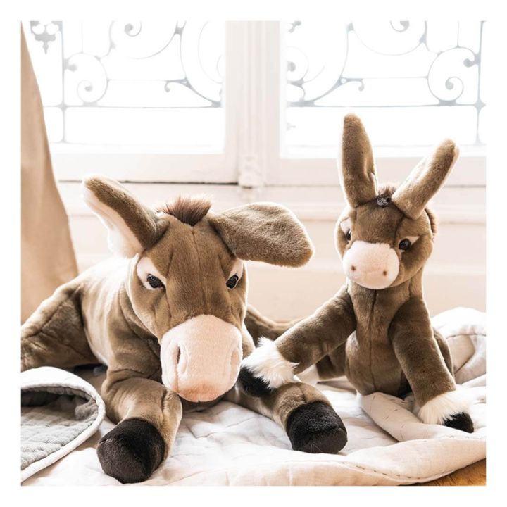 Gaston donkey plush | Grey- Product image n°1