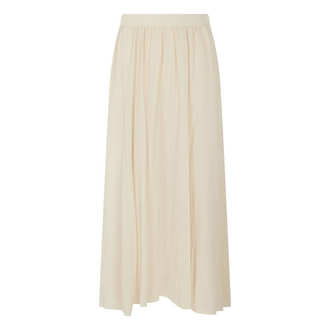 Pleated Skirt | Cream