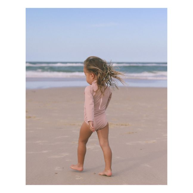 Maillot de bain anti-UV pour fille en couleur sand