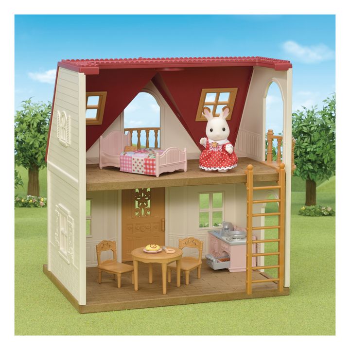 Lit de bébé - SYLVANIAN FAMILIES - Le village - Avec couverture