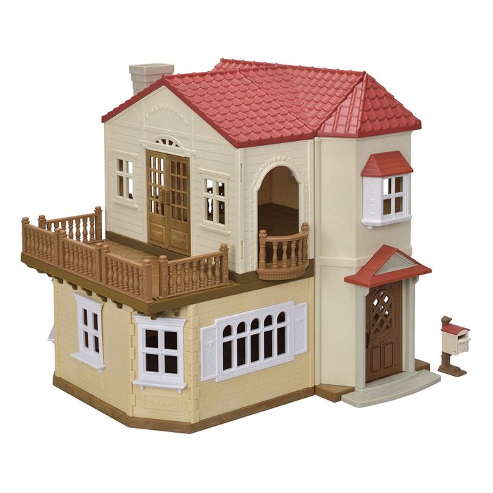 LA GRANDE MAISON ECLAIREE ET SA PIECE SECRETE - SYLVANIAN FAMILIES