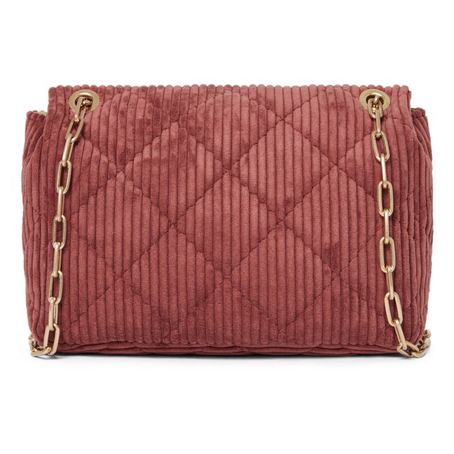 Bolsa de pana Moon MM | Palisandro