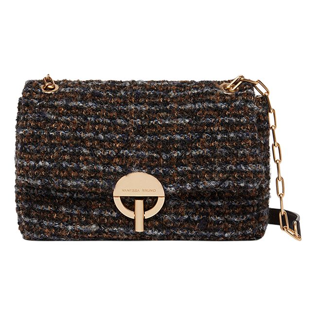 Bolso Moon MM Tweed Buckle | Negro