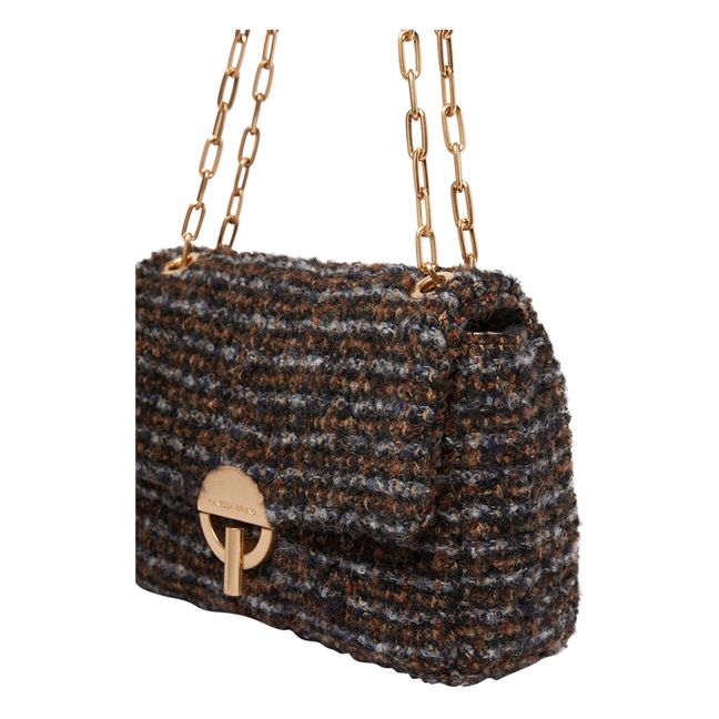 Bolso Moon MM Tweed Buckle | Negro