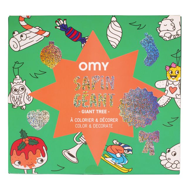 OMY DESIGN & PLAY - Poster géant à colorier Jungle - Loisirs créatifs –  French Blossom