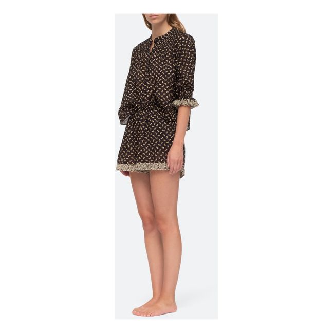 Ensemble de Pyjama Rosa | Schwarz