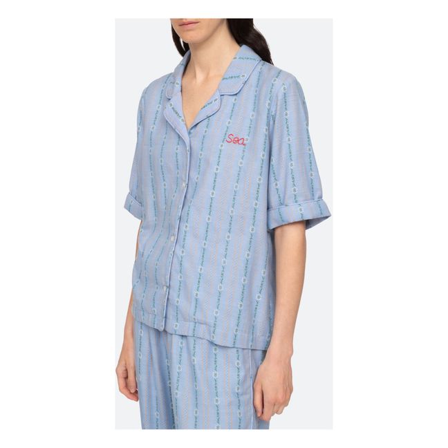 Pyjama-Set Vellamo | Blau