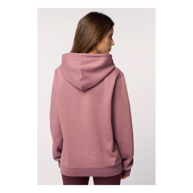 Yoga Club organic cotton sweatshirt | Pink