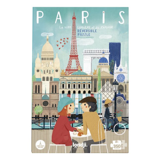 Puzzle réversible Paris ville lumière - 350 pièces