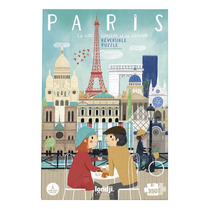 Reversible puzzle Paris ville lumière - 350 pieces- Product image n°0