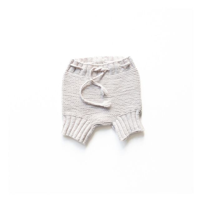 Pantaloncini in lana merinos Piet | Ecru