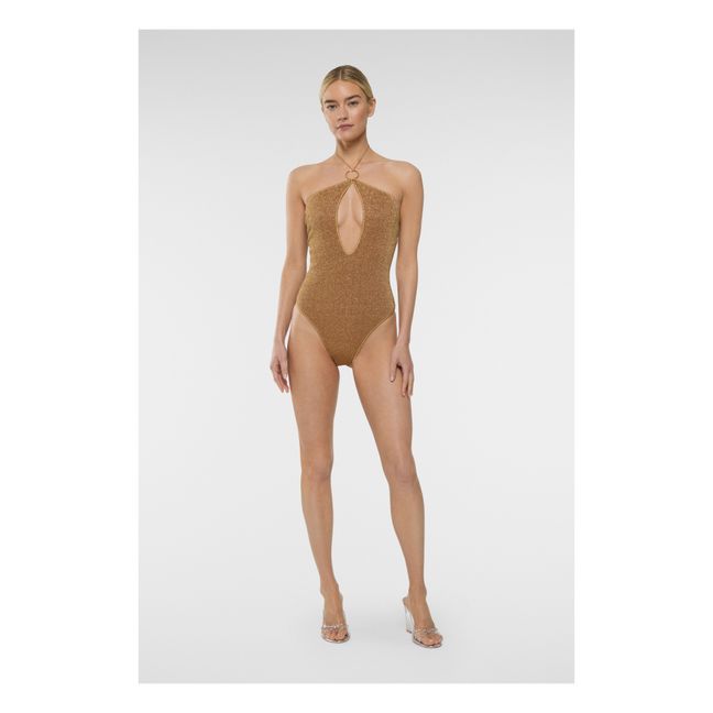 Buy Oseree Blue Lumière One-piece Swimsuit - Black At 70% Off