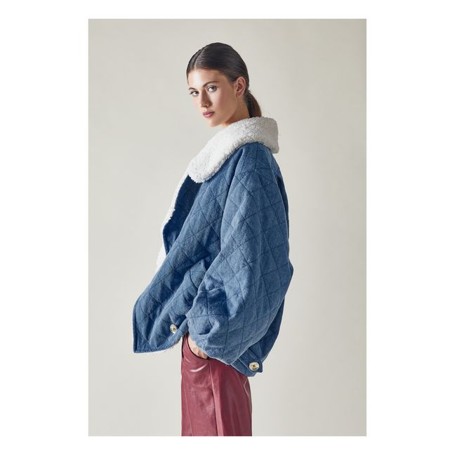 Agnes coat | Blue