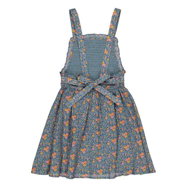 Trägerloses Kleid Pam | Blau