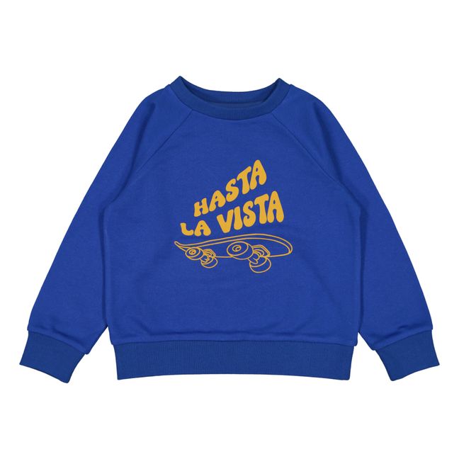 James Hasta la Vista sweatshirt | Electric blue