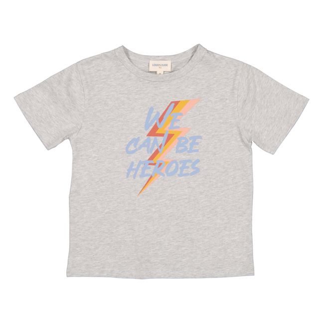 Camiseta Tom Heroes | Gris Jaspeado