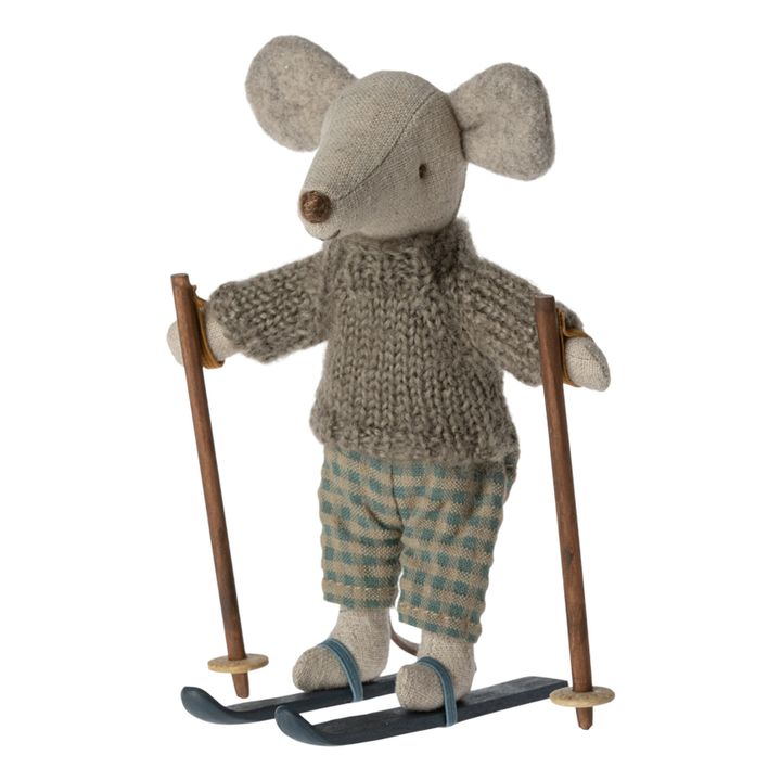 Big brother mouse with his pair of skis- Product image n°0