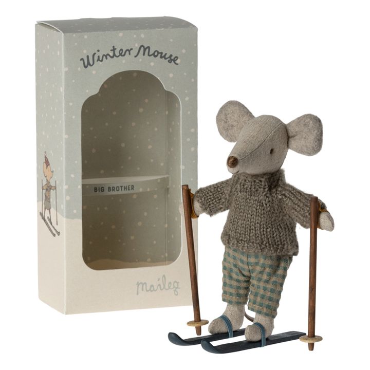 Big brother mouse with his pair of skis- Product image n°1