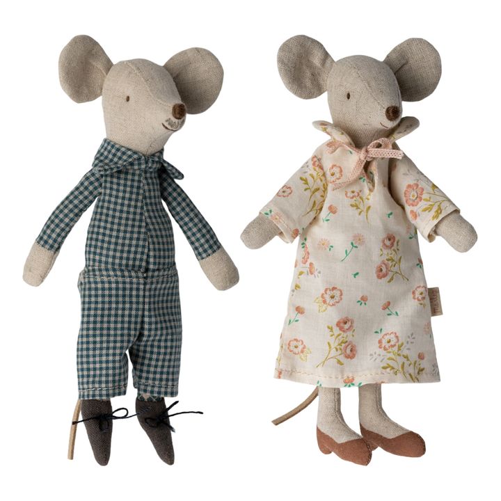 Grandma & Grandpa mice in their box- Product image n°3