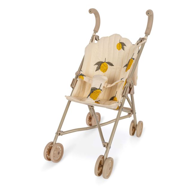 Poussette pour poupée Lemon | Ecru