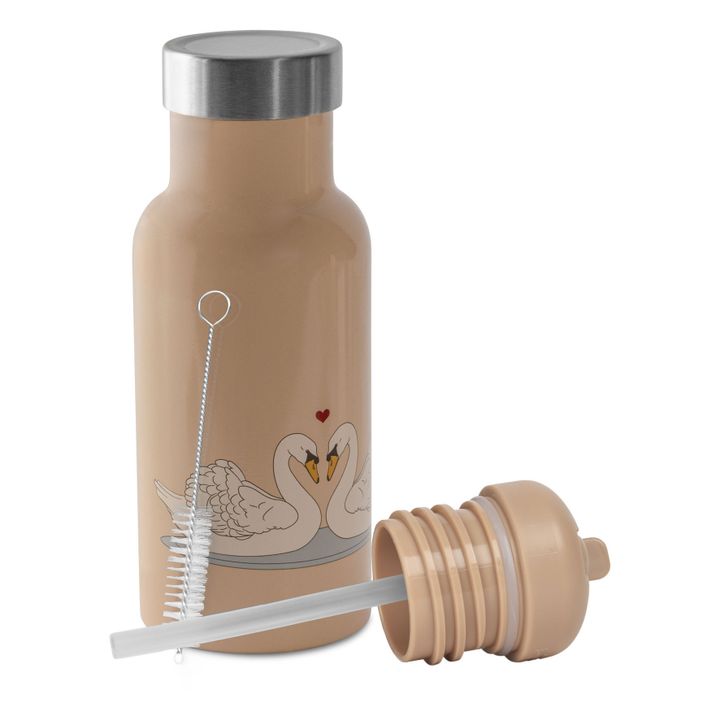 Trinkflasche aus Edelstahl Swan | Rosa- Produktbild Nr. 0