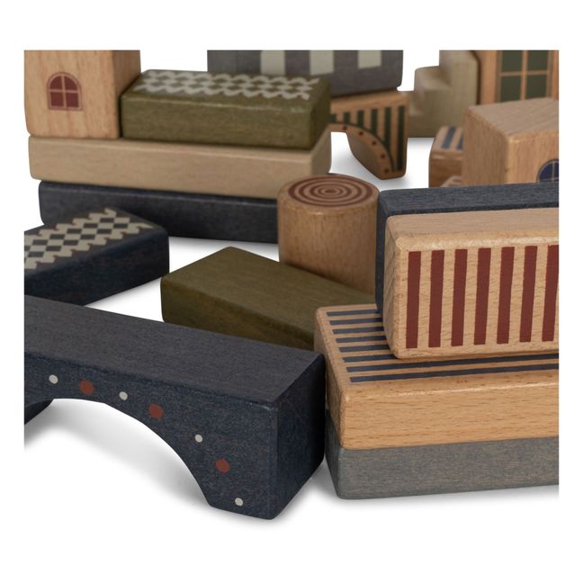 Blocs de construction en bois FSC - Set de 34