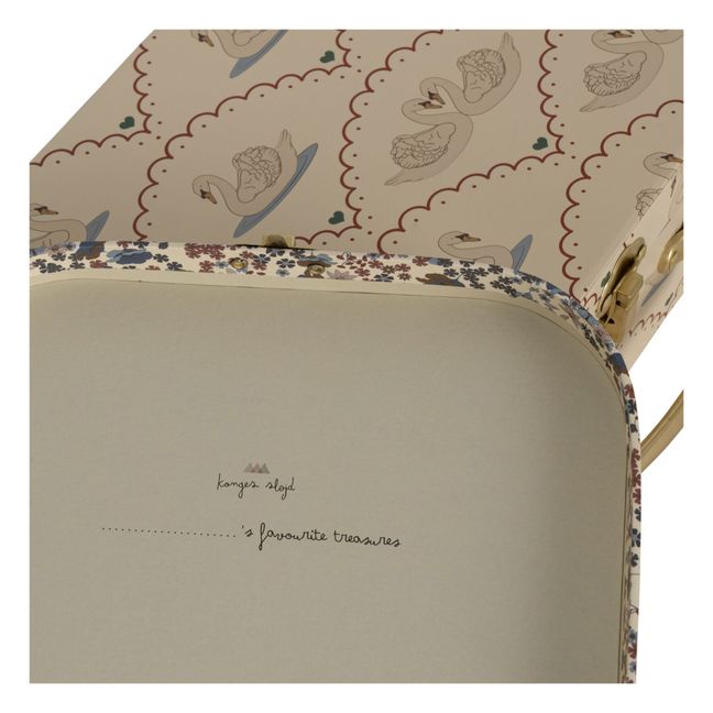 Petites valises en carton FSC Swan - Set de 2 | Blush