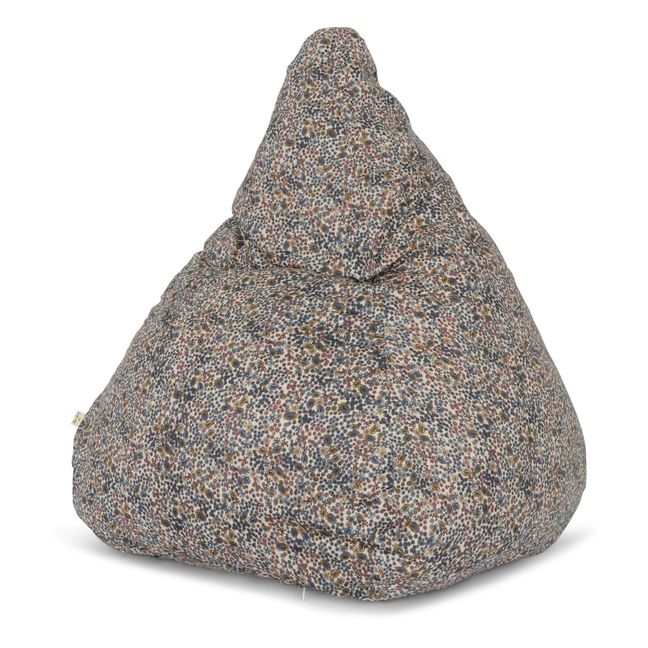 Vivi flower organic cotton pouffe