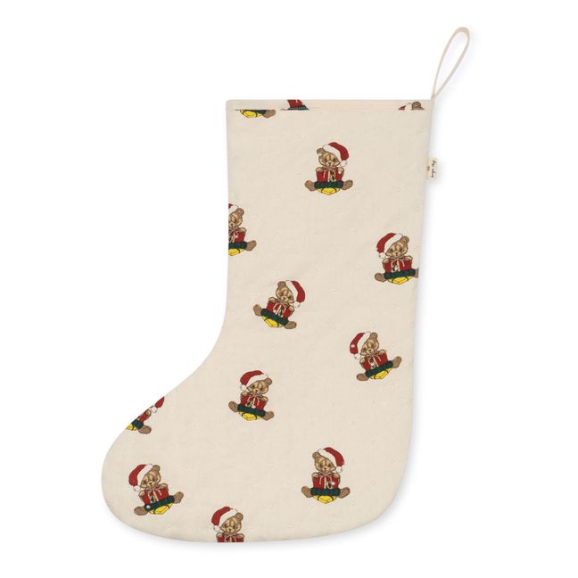 Chaussette de Noël en coton bio | Seidenfarben