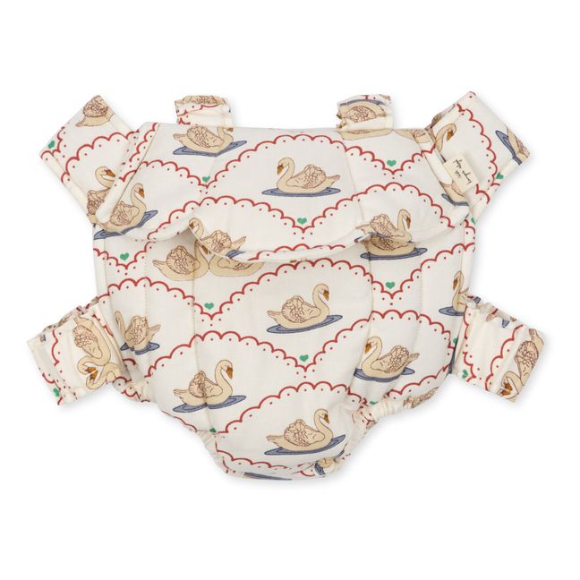 Porte poupée Swan | Ecru
