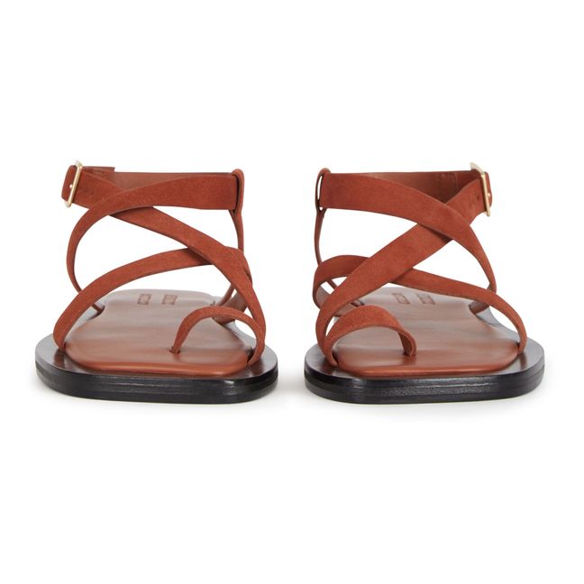 Zusammenarbeit A.Emery x Matteau Spargi-Sandalen | Schwarz