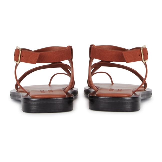 Zusammenarbeit A.Emery x Matteau Spargi-Sandalen | Schwarz