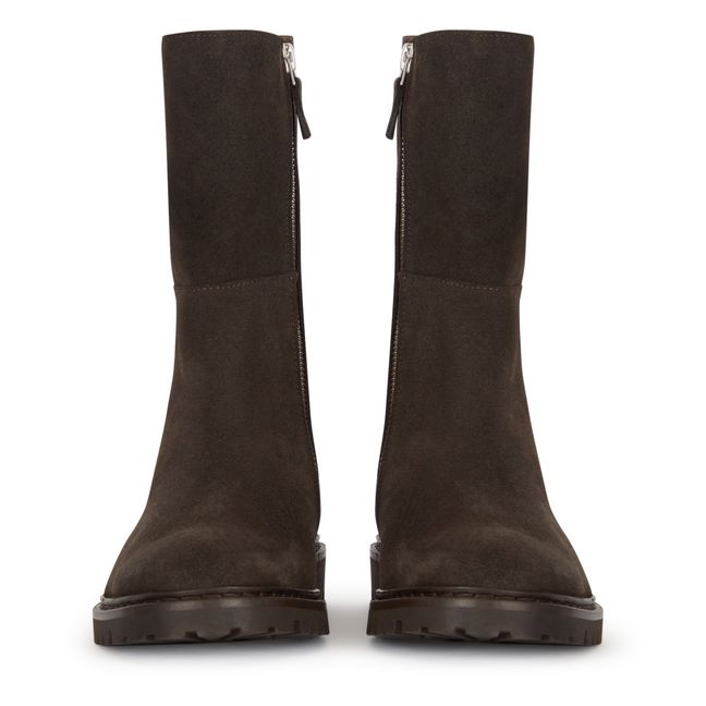 Boots 7545 Suede | Coffee