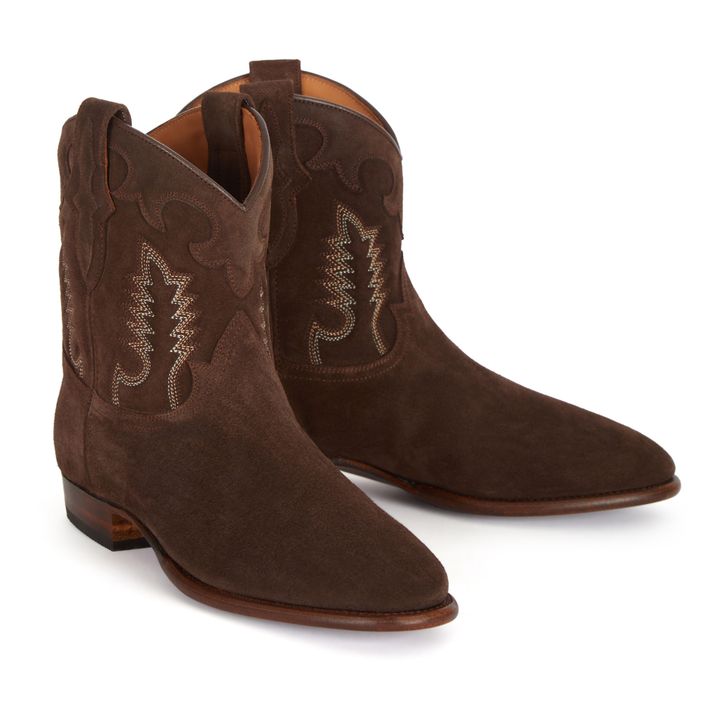 Boots Early Midnight Daim | Brown- Product image n°1