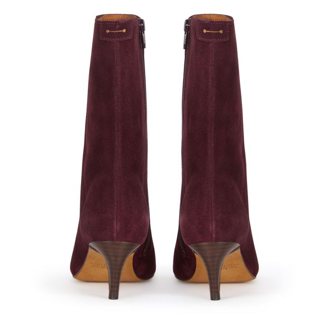 Maggi Suede Boots | Purple