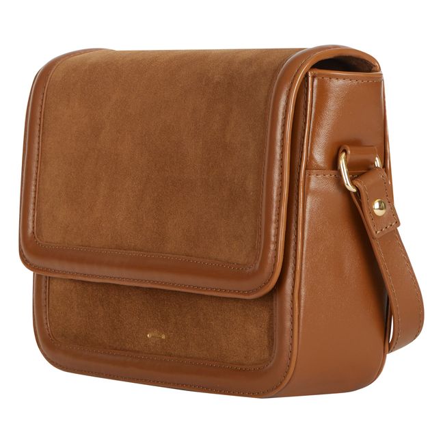 Sac Sophia Bi-Matière | Camel