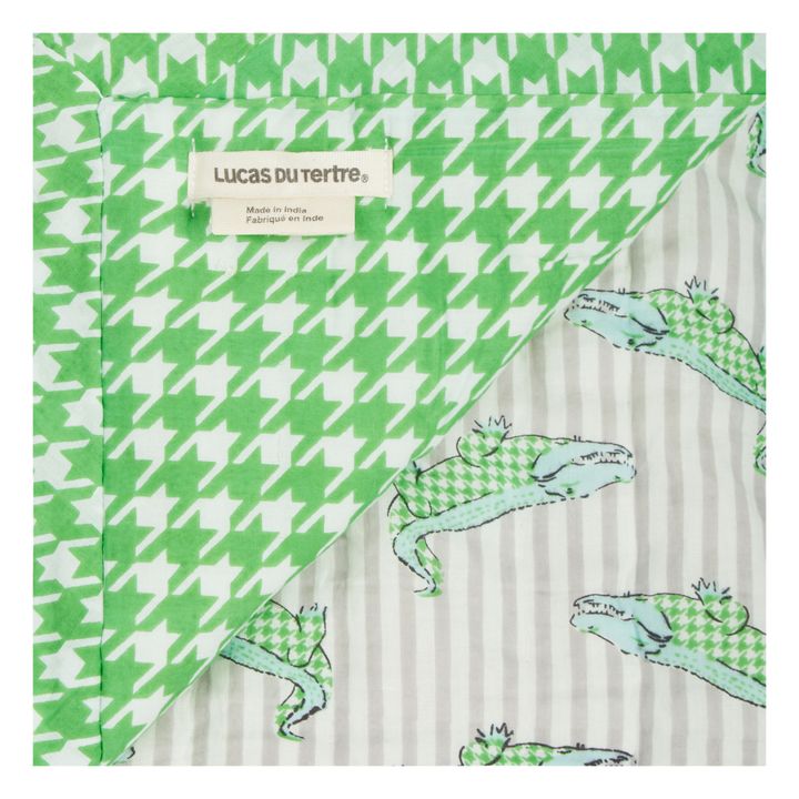 Krabbeldecke Krokodil | Grün- Produktbild Nr. 3