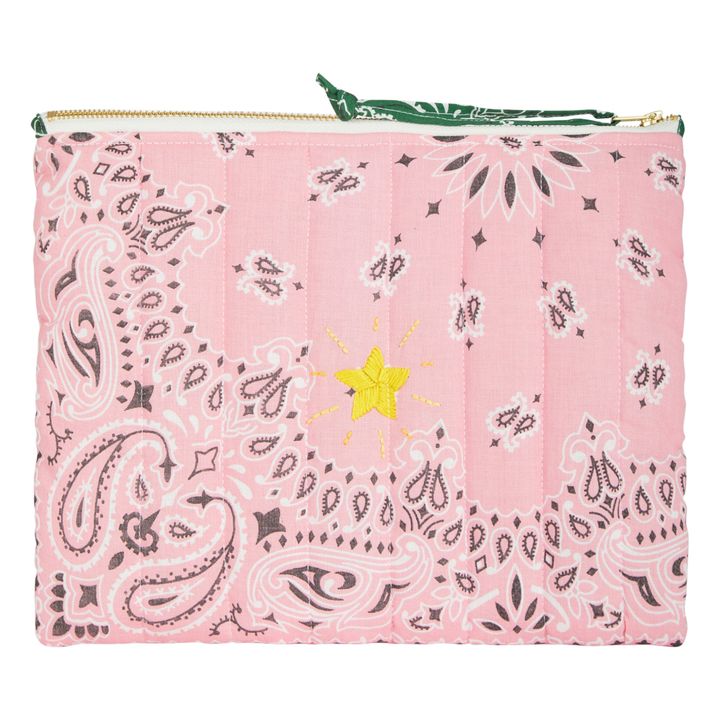 Quilted Star Clutch x Smallable | Rosa- Produktbild Nr. 0