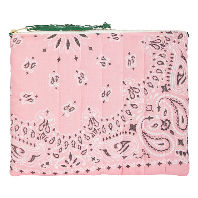 Star Padded Pouch x Smallable | Pink