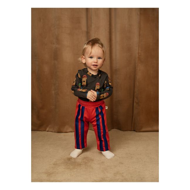 Crow knit leggings in multicoloured - The Animals Observatory